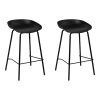 Metal Bar Stools – Black – 2