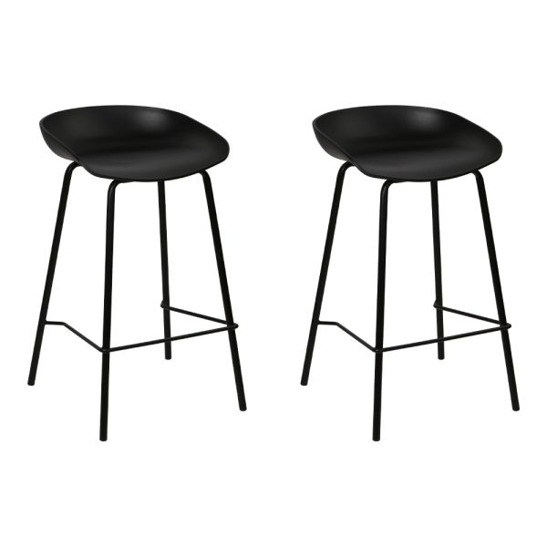 Metal Bar Stools – Black