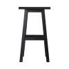 Artissf Beech Wood Bar Stools – Black, 2