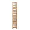 Shoe Rack Bamboo Shoe Storage 10-tier 50 Pairs