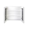 Bathroom Mirror Cabinet 750x720mm White