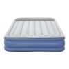 Air Mattress Queen Inflatable Bed 46cm Airbed Blue