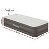 Air Mattress Single Inflatable Bed 46cm Airbed Grey