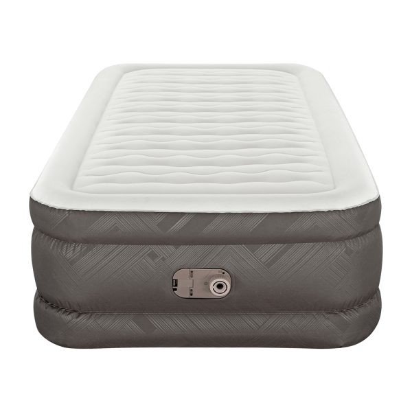 Air Mattress Single Inflatable Bed 46cm Airbed Grey