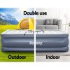 Mattress Air Bed Single Size 51CM Inflatable Camping Beds Home Outdoor