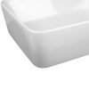 Ceramic Bathroom Basin Sink Vanity Above Counter Basins Bowl – White