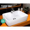 Bathroom Basin Ceramic Vanity Sink Hand Wash Bowl 48x38cm