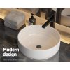 Bathroom Basin Ceramic Vanity Sink Hand Wash Bowl 35x12cm