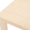 Wooden Outdoor Side Beach Table – Natural