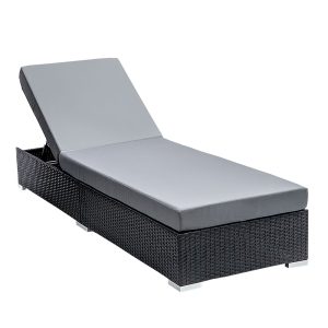 Sun Lounge Outdoor Furniture Day Bed Wicker Rattan Garden Sofa – 1