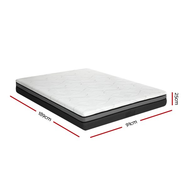 Bedding Memory Foam Mattress Bed Cool Gel Non Spring 25cm Single