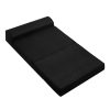 Barnoldswick Bedding Folding Foam Mattress Portable Sofa Bed Mat Air Mesh Fabric Black – DOUBLE