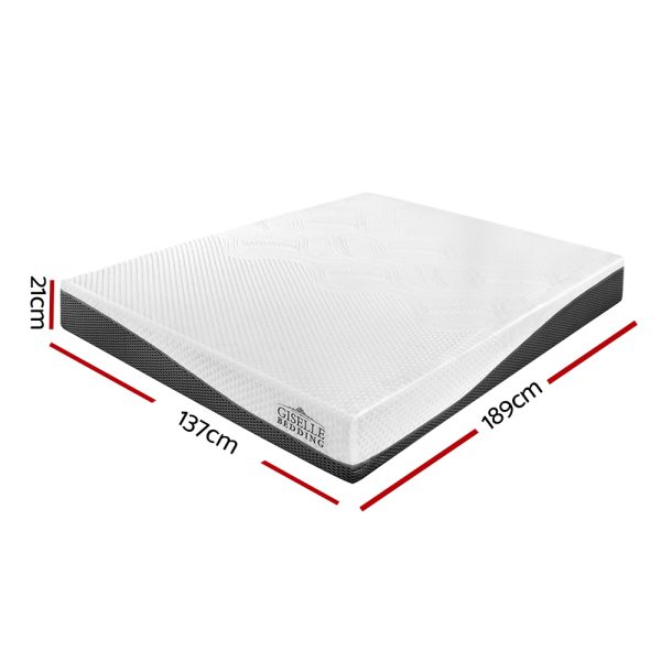 Barrow Bedding Memory Foam Mattress Cool Gel without Spring – DOUBLE