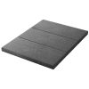 Bedding Foldable Mattress Folding Foam Queen Grey