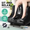 Foot Massager Ankle Calf Leg Massagers Shiatsu Kneading Rolling – Black