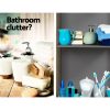 Bathroom Cabinet Tallboy Furniture Toilet Storage Laundry Cupboard 115cm