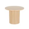 Coffee Table Round Fluted Base PIIA