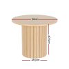 Coffee Table Round Fluted Base PIIA