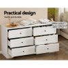 6 Chest of Drawers – LEIF White