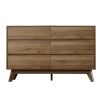 6 Chest of Drawers – XAVI Walnut