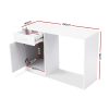 Computer Desk Drawer Cabinet White 100CM