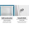 Bathroom Cabinet Storage 160cm White