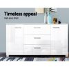 Buffet Sideboard High Gloss – White