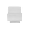 Bedside Tables LED 2 Drawers – REMI White