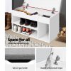 Shoe Rack Bench Shoe Cabinet White Allen