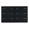 6 Chest of Drawers – VEDA Black