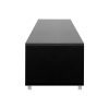 TV Cabinet Entertainment Unit 190cm Black Danson