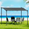 Gazebo Marquee 3m Outdoor Event Wedding Tent Camping Party Shade Iron Art Canopy Grey