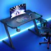 Gaming Desk Computer Desks LED Light 120CM