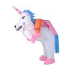 Inflatable Unicorn Costume Adult Suit Blow Up Party Fancy Dress Halloween Cosplay