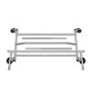 Clothes Coat Rack Stand Portable Garment Hanging Rail Airer Adjustable – Single