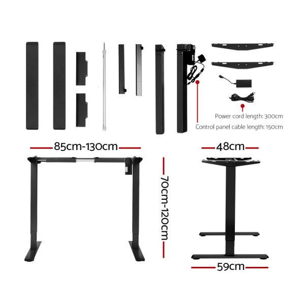 Electric Standing Desk Motorised Adjustable Sit Stand Desks