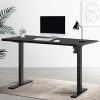 Electric Standing Desk Motorised Adjustable Sit Stand Desks – 120×60 cm, Black