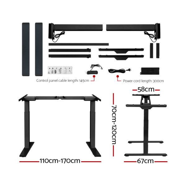 Standing Desk Electric Height Adjustable Sit Stand Desks