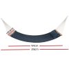 Hammock Bed Outdoor Portable Hanging Chair Camping Blue