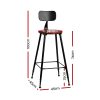 Vintage Industrial Bar Stool Retro Barstools Dining Chairs Kitchen – 2