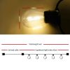 Jingle Jollys LED Festoon String Lights Bulbs Kits Wedding Party Christmas S14 – 14 M