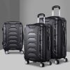 Luggage Travel Sets Suitcase Trolley TSA Lock Bonus