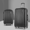 Luggage Trolley Set Travel Suitcase Hard Case Carry On Bag