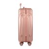 3pc Luggage 20” 24” 28” Trolley Suitcase Sets Travel TSA Hard Case Lightweight – Pink