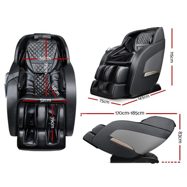 Electric Massage Chair Zero Gravity Recliner Shiatsu Heating Massager