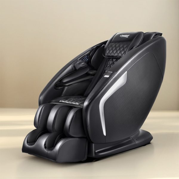 3D Electric Massage Chair Shiatsu Kneading Massager Zero Gravity Large Black