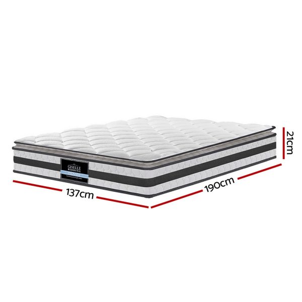 Barwell Bedding Normay Bonnell Spring Mattress 21cm Thick – DOUBLE