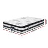 Bays Bedding Algarve Euro Top Pocket Spring Mattress 34cm Thick – SINGLE