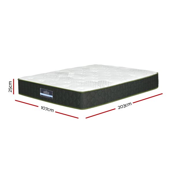 25cm Mattress Green Tea Foam King Single