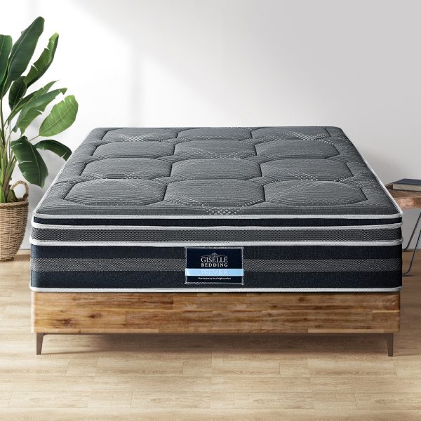 Batesville 35CM Mattress Bed 7 Zone Dual Euro Top Pocket Spring Medium Firm – KING